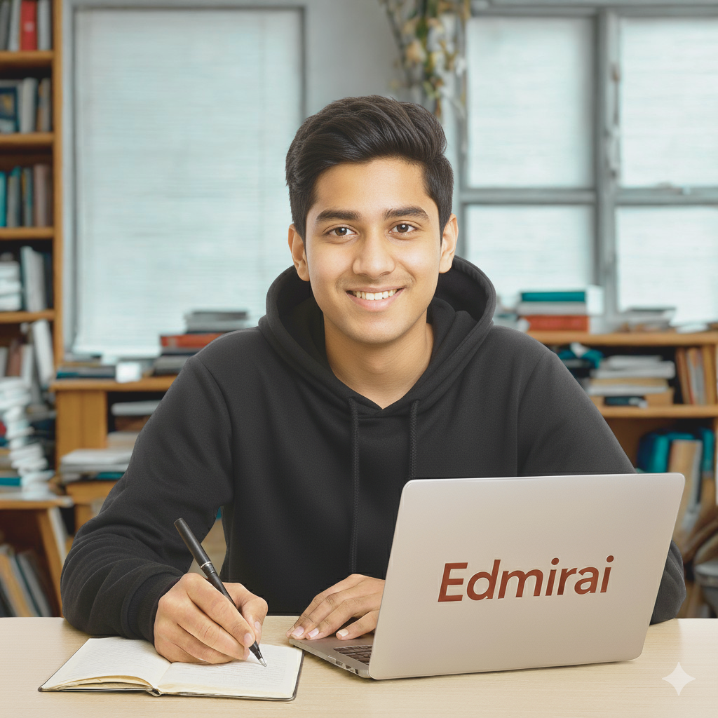 Student solving doubt